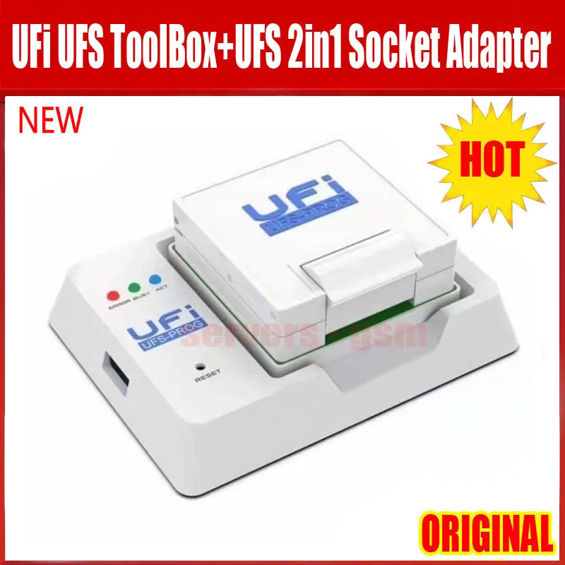 2022 NEW Original UFi-UFS ToolBox+ UFS 2in1 Socket Adapter ( BGA254 BGA153) Works as an add-on interface paired with UFI-BOX w | Мобильные