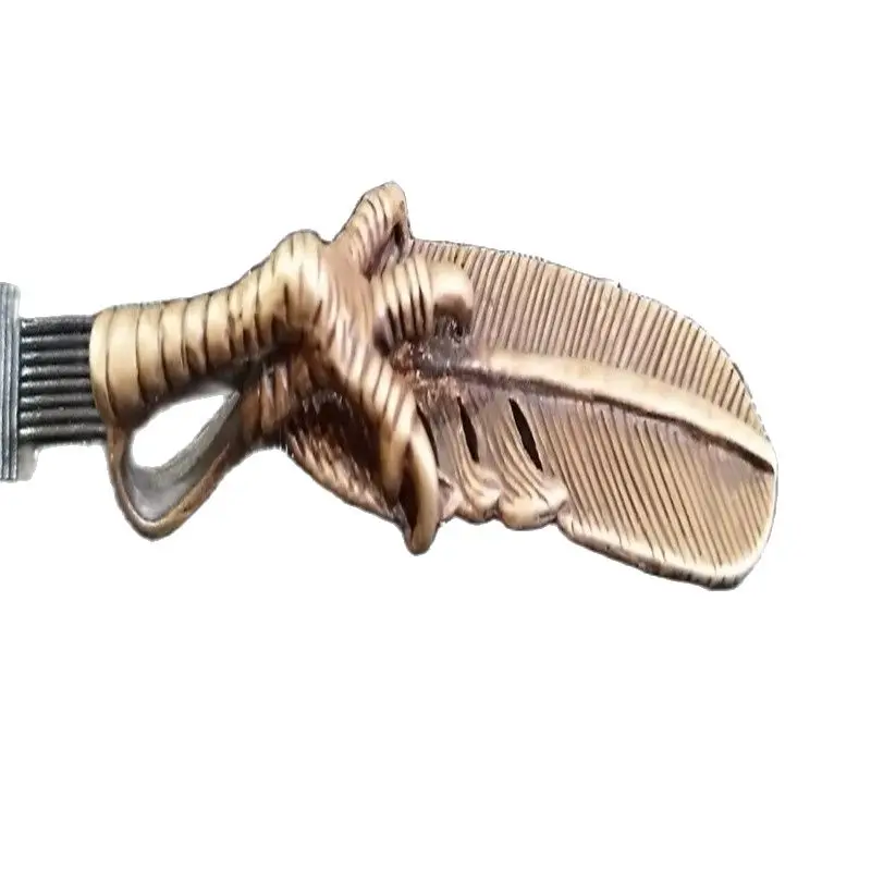 Латунь ястреб коготь перо латунный брелок для ключей медная Пряжка | Дом и сад