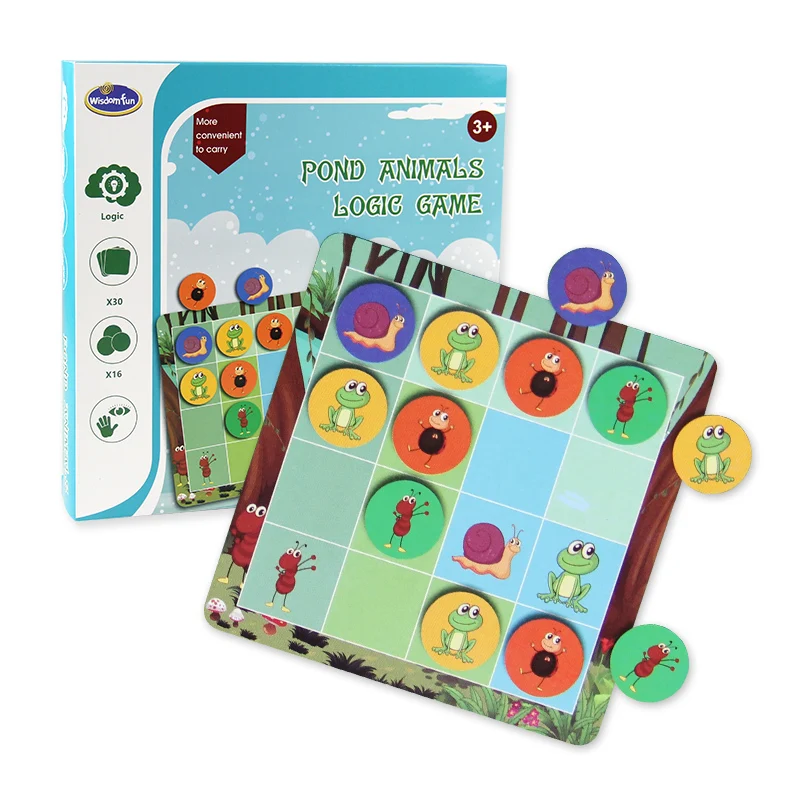 Настольная игра точечные животные алфавит для детей веселая Семейная Игра