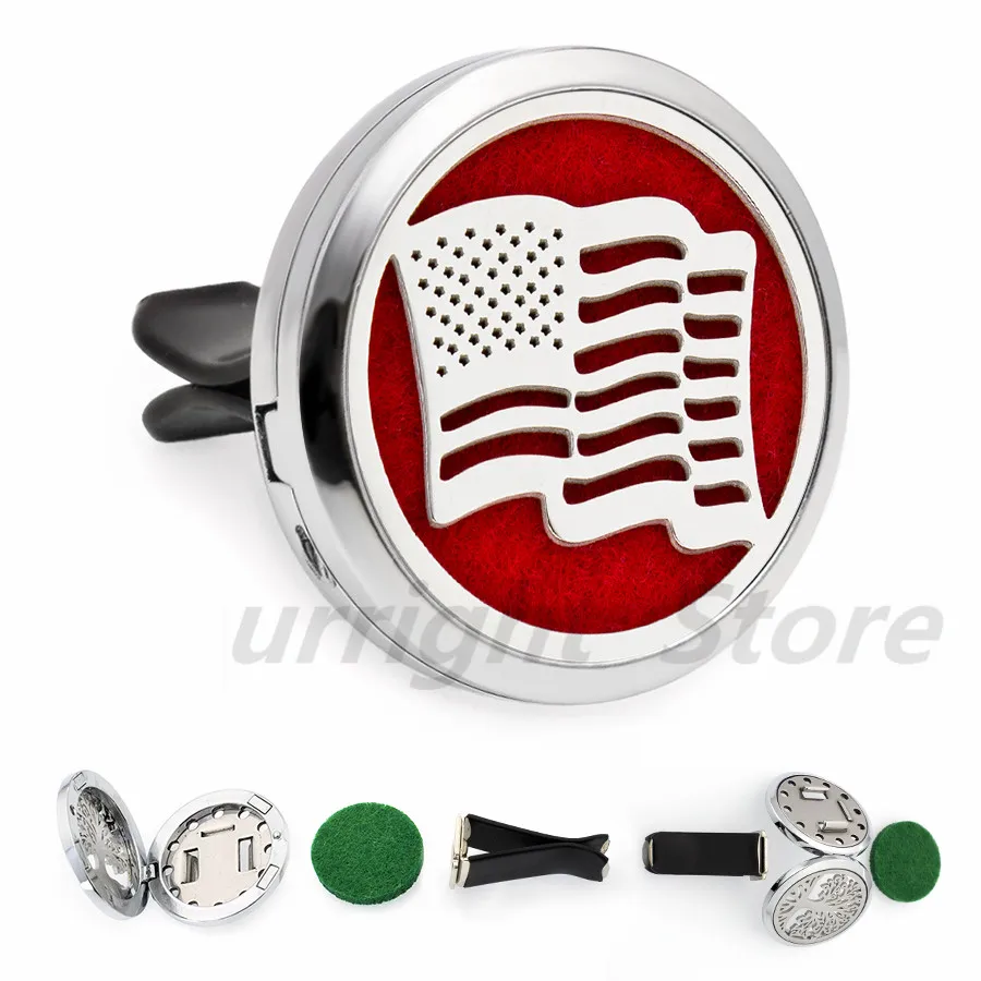 Медальон Магнитный со съемным флагом и компасом для собак домашних животных 30 мм