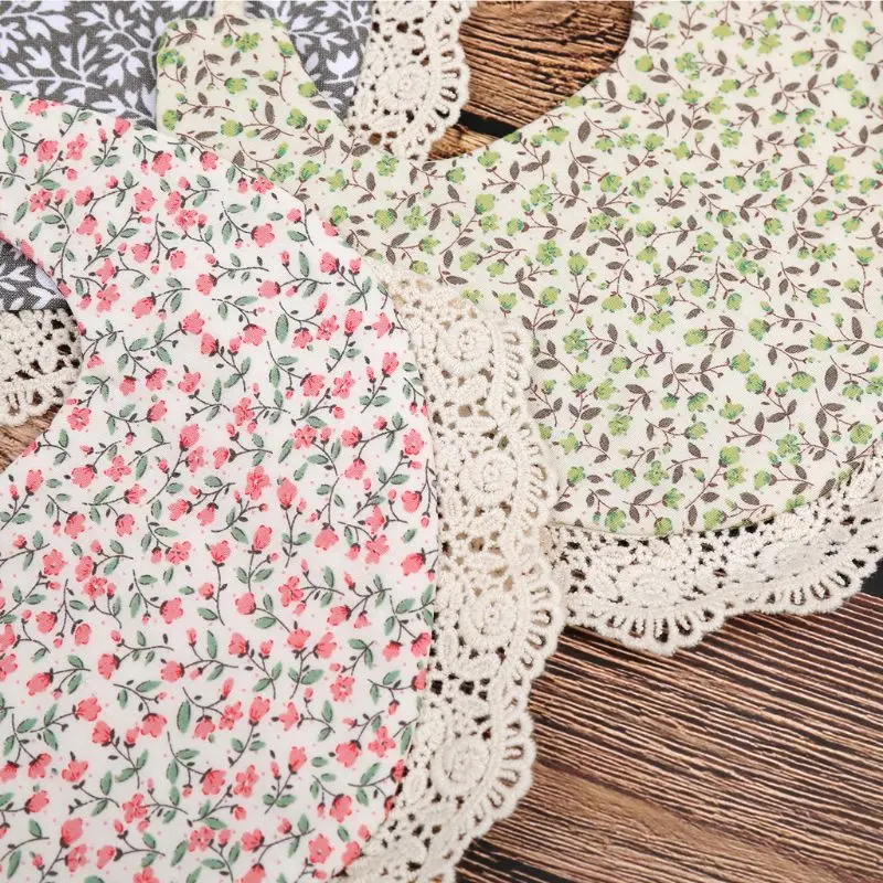 

Infant Baby Bib Kids Toddler Feeding Double-side Cotton Burp Cloths Saliva Towel