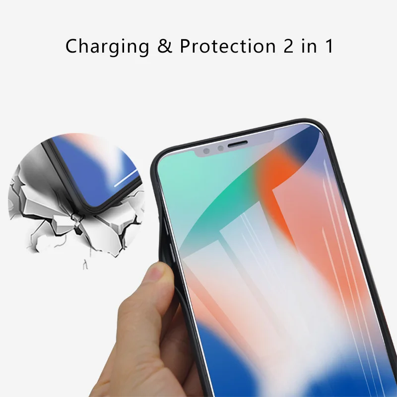 Чехол с аккумулятором 6000 мАч для iPhone XR XS MAX X чехол зарядным устройством|Чехлы