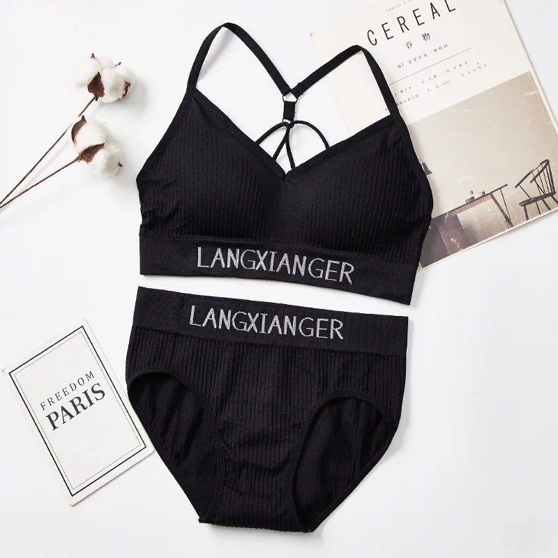 Женский комплект нижнего белья из бюстгальтера пуш-ап без косточек - купить по