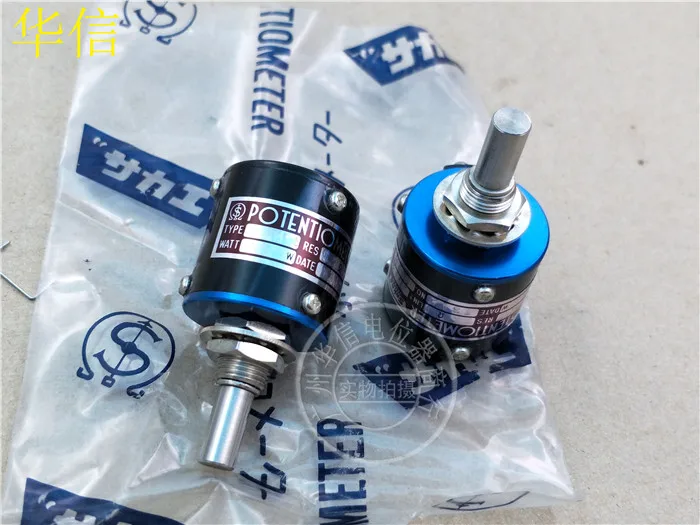 

ORIGINAL Japan Sakae S25HP-3 5K Precision Variable Resistor 3 turn Potentiometer switch