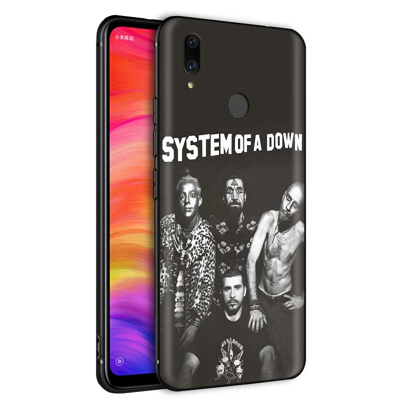 System Of A Down SOAD Case for Xiaomi Redmi MI Note MAX 3 6 6A 7 8 9 9A 9C 10 se A1 A2 Lite GO F1 A3 K30 Poco F2 Pro|Бамперы| |
