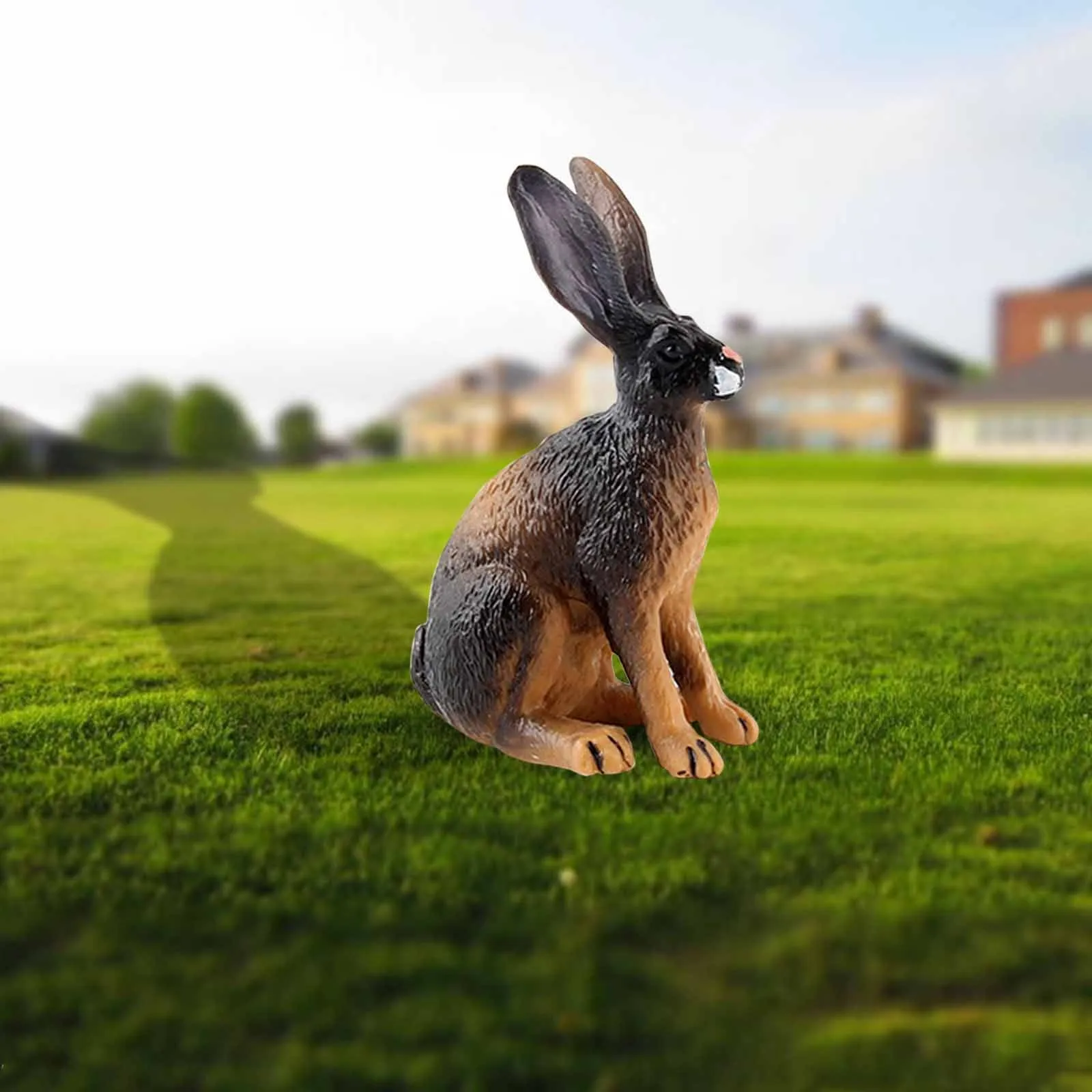 

Children's Cute Rabbit Animal Model Toy Doll Model Department Educational Toys Animal Figurine Educational Toys Gift Home Decor