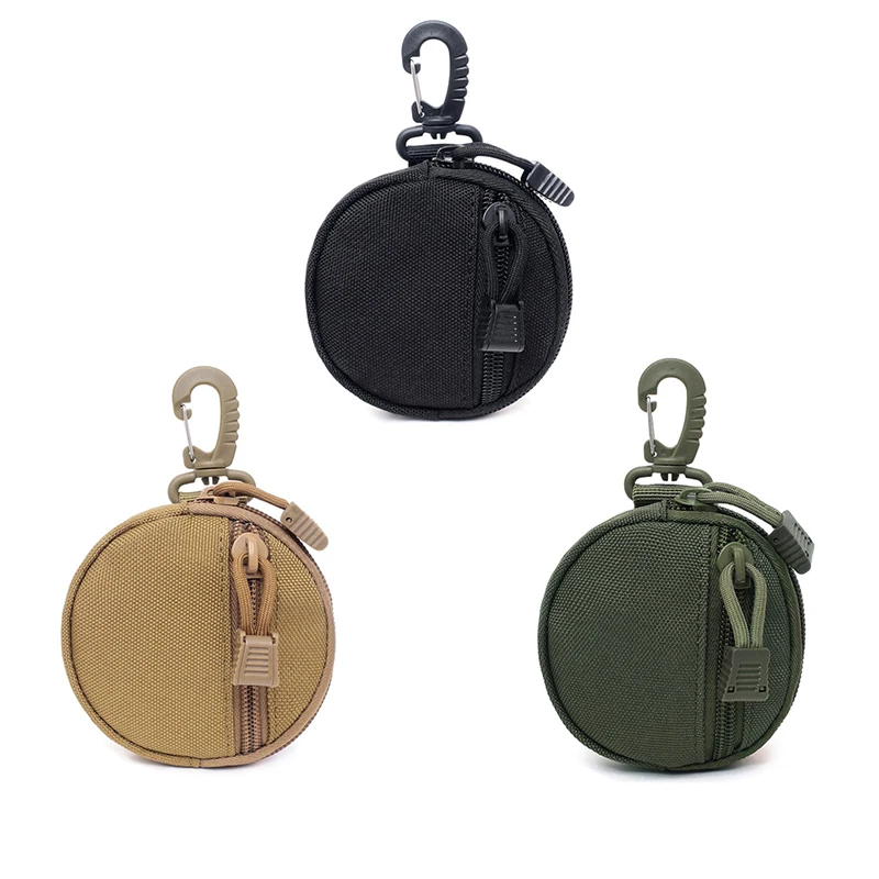 

Tactical Wallet Key Pouch Military EDC Mini Coin Purses Multi-function Zipper Small Waist Bag Holder Outdoor Accessories Bag