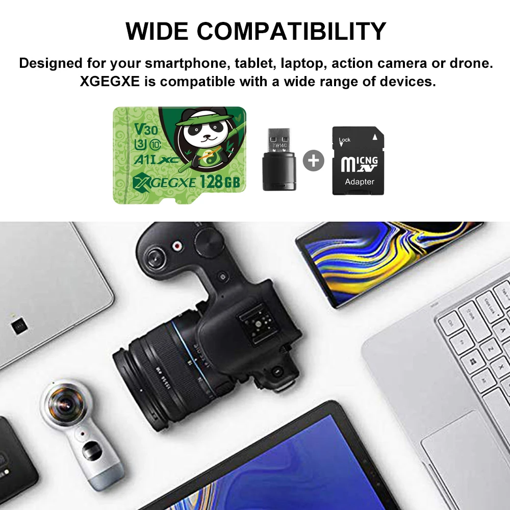 XGEGXE Micro SD 16 ГБ 32 ГБ 64 Гб 128 Гб карта памяти C10 модная TF карта флэш-накопитель для смартфона