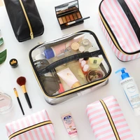 pvc ladys cosmetic bags set portable makeup tools organizer case toiletry vanity pouch travel box accessories supply product