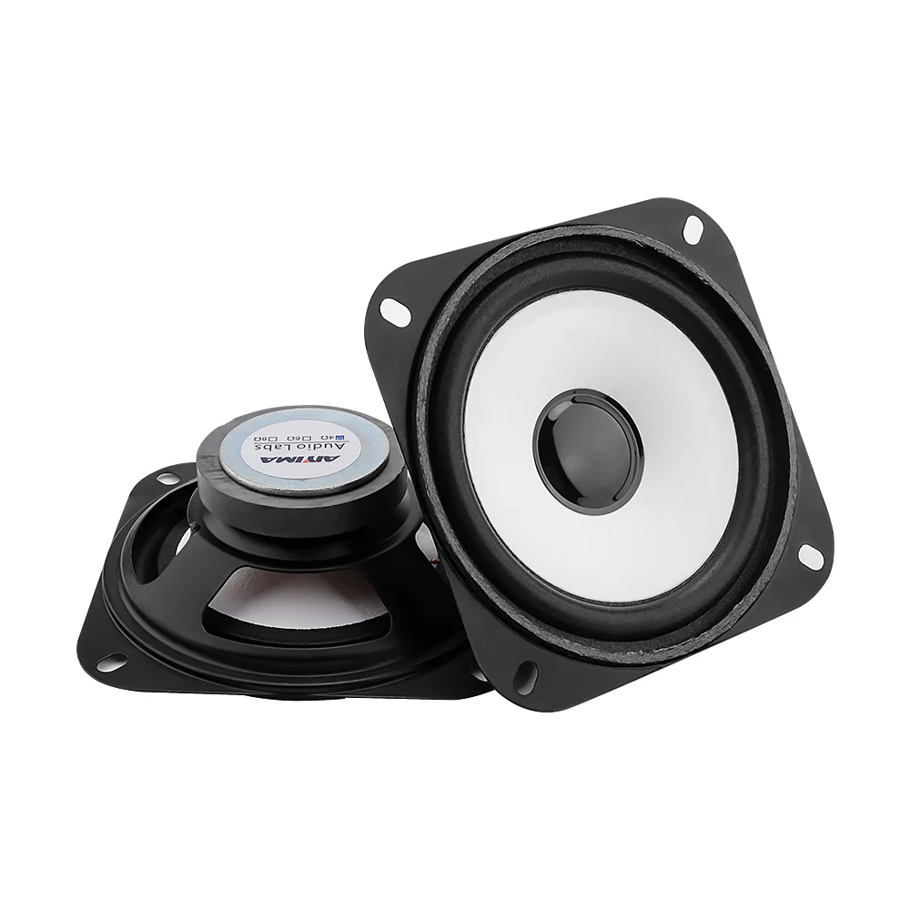 AIYIMA 2 шт. 4 дюймовая аудиоколонка с басами динамик низкочастотный сделай сам для