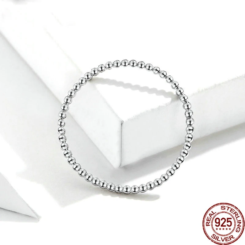 

Hot Sale 100% 925 Sterling Silver Lovely Finger Rings for Women Korean Style Sterling Silver Jewelry Gift SCR574