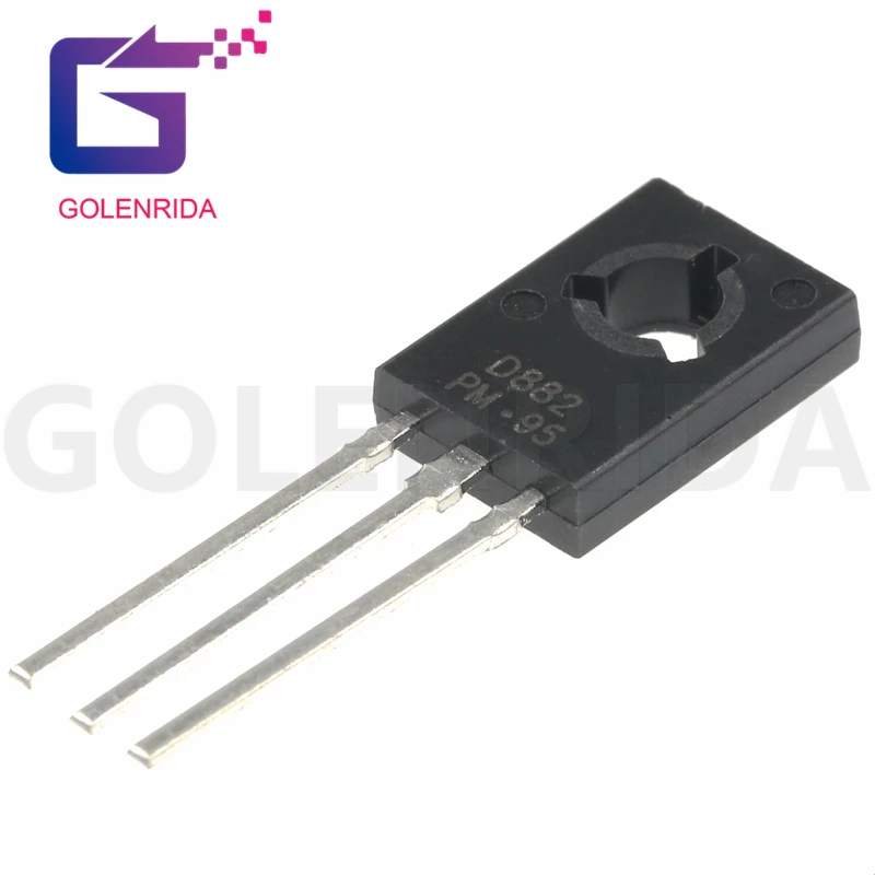 100 шт. 2SD882 TO 126 D882 TO126|Транзисторы| |