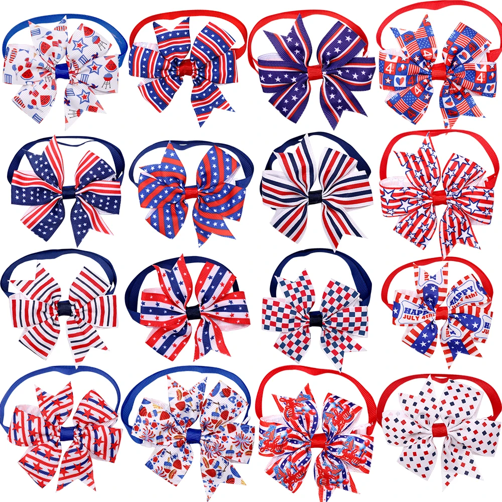 100 шт. кошка собака модный галстук бабочка Популярные Товары для домашних