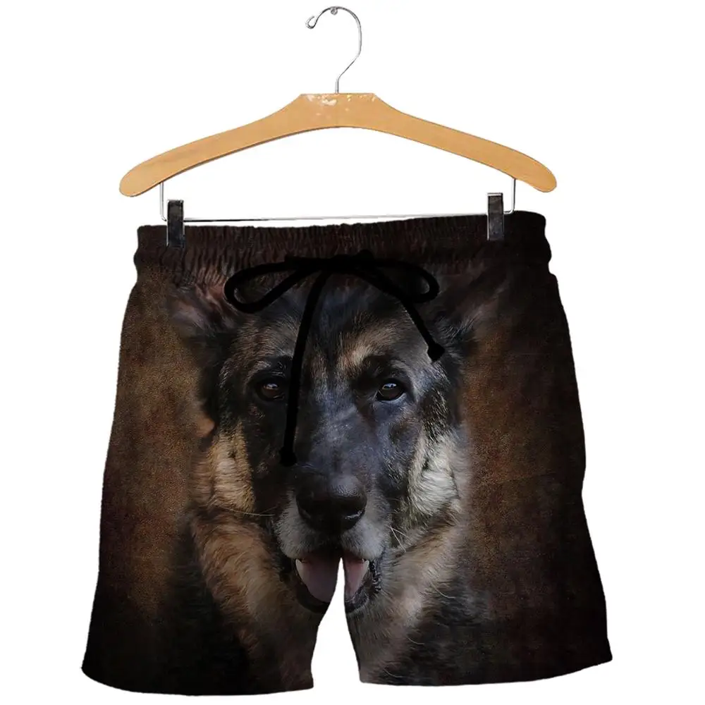 Jumeast/Мужская и женская рубашка с объемным принтом лояльная собака немецкая