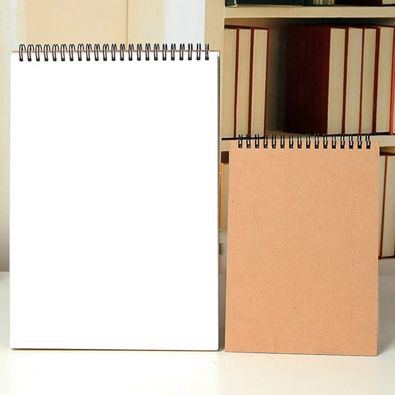 

Блокнот для рисования на спирали A3, A4, A5, рулонная бумага, твердая обложка с вертикальной откидной крышкой и рисунком граффити, офисные и шко...