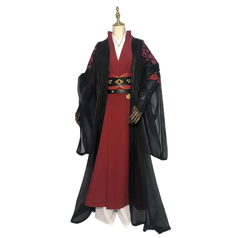 

Anime Villain Self-Rescue System Luo Binghe Cosplay Costume MO DAO ZU SHI Cosplay Hanfu Adult Halloween Chinese Ancient Costumes
