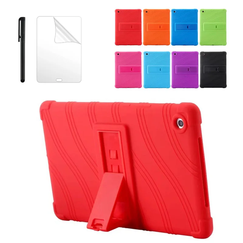

Тонкий силиконовый чехол для Huawei Mediapad M5, 8,4 дюйма, зеркальный защитный чехол для планшета Huawei Mediapad M5 8,4, Чехол + пленка