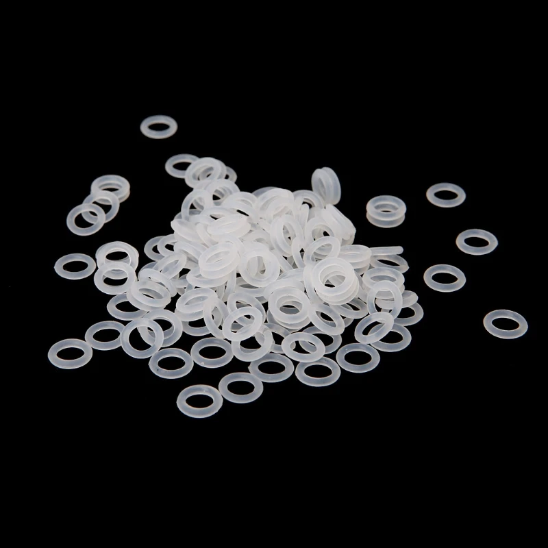

H7JA 120Pcs Keycaps Rubber O-Ring Switch Dampeners for cherry MX Keyboard