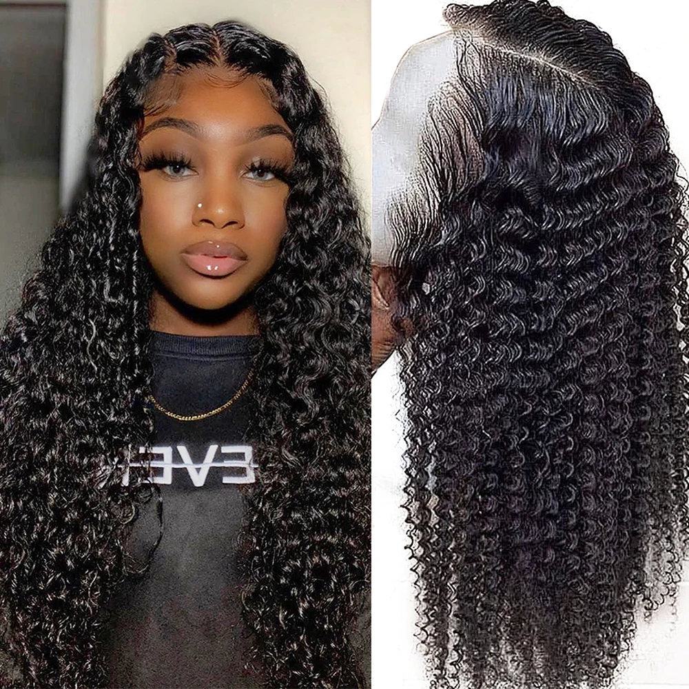 

Deep Wave Lace Front Wigs HD lace Frontal Wigs 13x4 Lace Frontal Wig 4x4 Lace Closure Wigs Deep Curly Bob Wig Beau hair