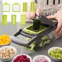 multifunctional vegetable cutter and slicer fruit slicing and vegetable chopper 8 in 1 safe vegetable cutter new product launch