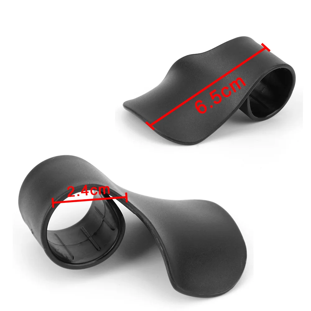 

For MT09 R1 2PCS Plastic Black Motorcycle Throttle Assist Cruise Control For BMW r1200gs Grips Wrist Rest Universal Motorbike