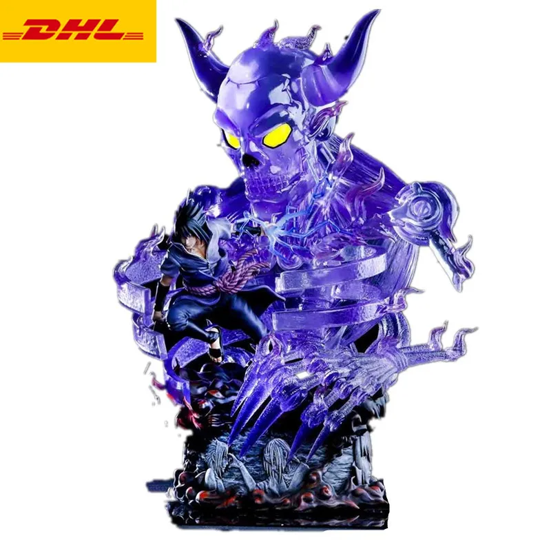 

18" DT Anime Statue Uchiha Sasuke Bust Susanoo Full-Length Portrait 1/7 Original Version GK Action Figure Toy BOX 47CM X2200