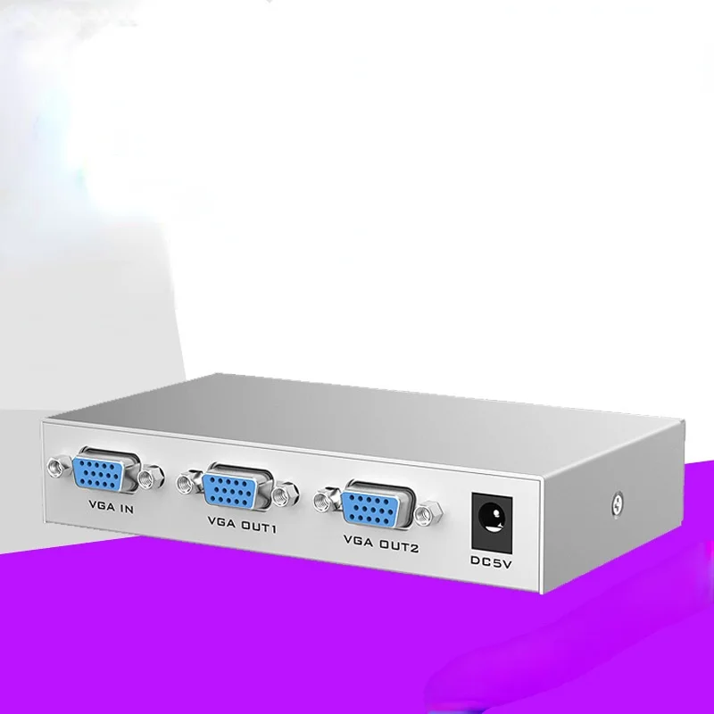 Разветвитель VGA с 2 портами 165 (МГц) HD x квм-переключатель усилитель монитора