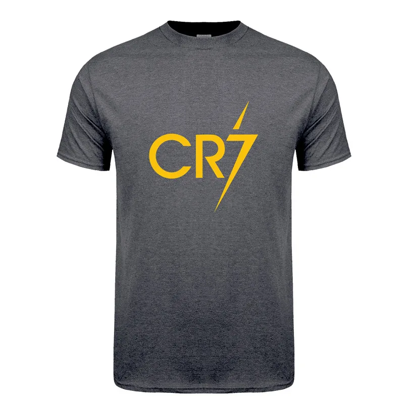 CR7 Криштиану Роналду футболка топы с короткими рукавами Новая Модная хлопковая О