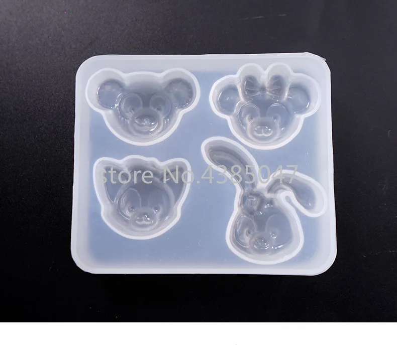 Силиконовая форма в виде кролика для украшения торта 1 шт.|Инструменты и