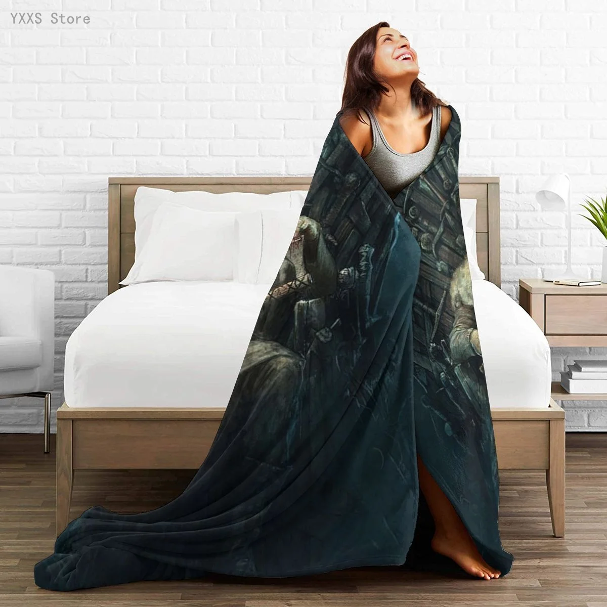 

Vikings 3D Cartoon Sherpa Blanket Warm Super Soft Flannel Office Nap Bedspread Sofa Bedding Plush Quilt Plaids 291778361