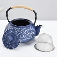 cherry blossom iron pot japanese cast iron pot boiling water tea boiling water iron teapot household tea set with filter screen