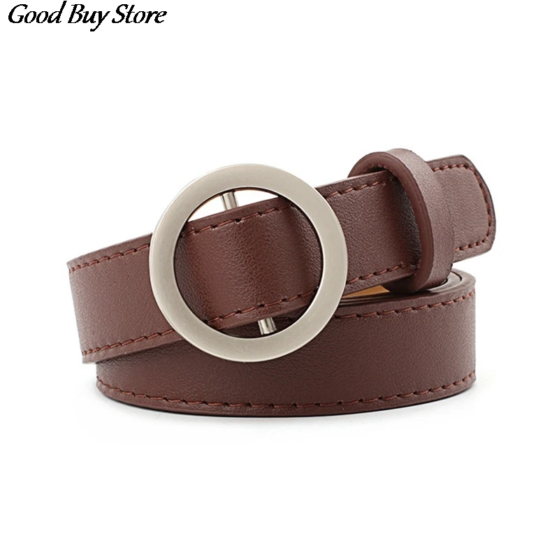 

PU Leather Belts Jeans Pants Buckle Waistband for Women Adjustable Waist Belt Ladies Trousers Casual Stretch Waistbands Female
