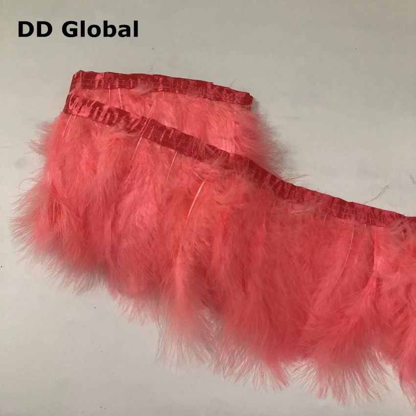 Упаковка для 2 м пушистых высококачественных перьев фиолетового цвета кружево