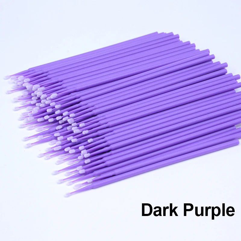 Палочки ватные для наращивания ресниц 100 шт./лот