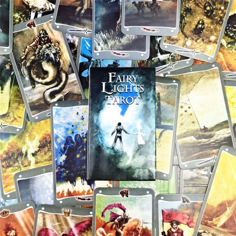 

Fairy Lights Tarot Cards Full English Classic Board Games Cards Imaginative Oracle Divination Desk Game Tarot Cards With PDF