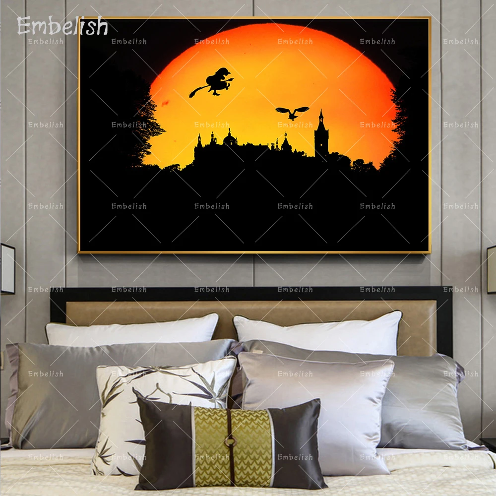 

1 Pieces Hot Selling Abstract Landscape Wall Art Pictures For Living Room HD Print Canvas Paintings Bedroom Posters