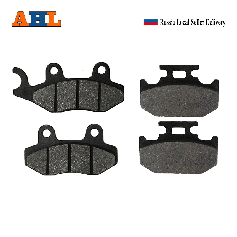 AHL Motocycle Front and Rear Brake Pads For Kawasaki KX 125 G1 H1 H2 J1 J2 K1 250 500 KDX 200 DX 200 G SR 250 F1 D1 D2 D3 D4