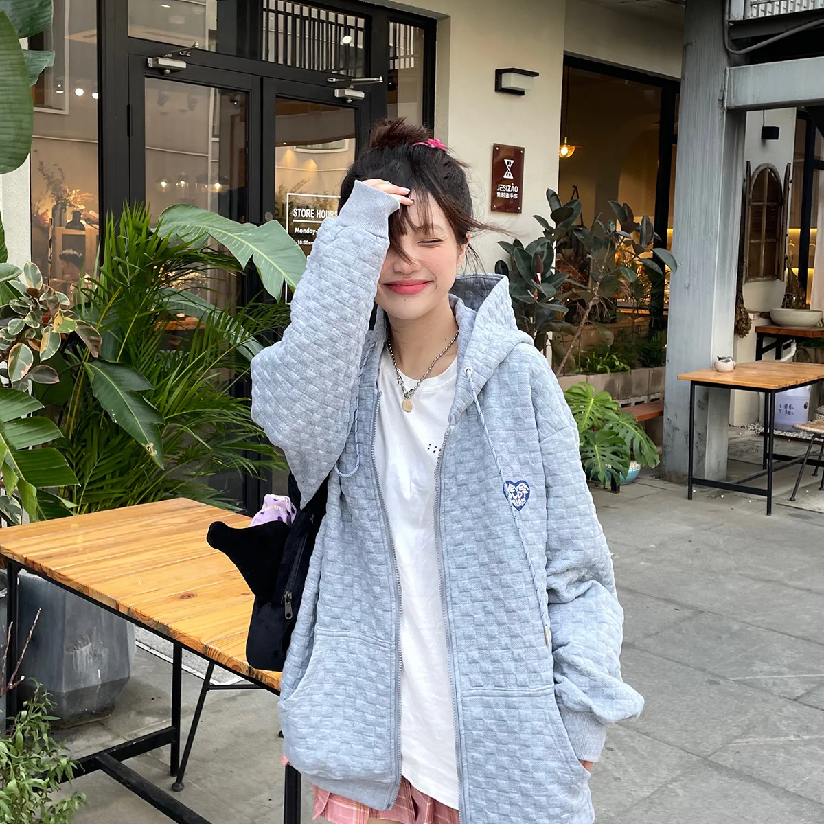 Экономичная свободная и ленивая вафельная ванная комната с капюшоном | Женская