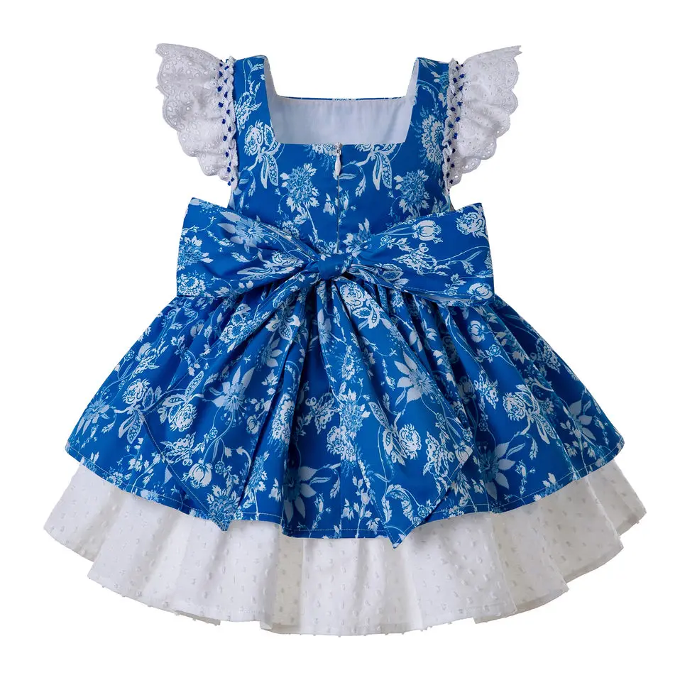 Pettigirl/платья принцессы для девочек комплекты малышей летнее элегантное
