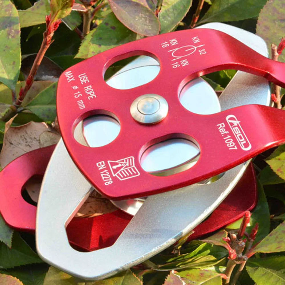 Шкив для альпинизма шкив фиксации выживания на открытом воздухе с высокой