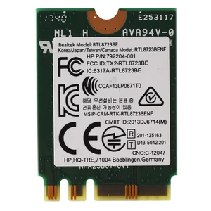 Беспроводной адаптер для Realtek RTL8723BE 802.11N WiFi карта Bluetooth 4, 0 NGFF карта SPS 843338-001 300 Мбит/с