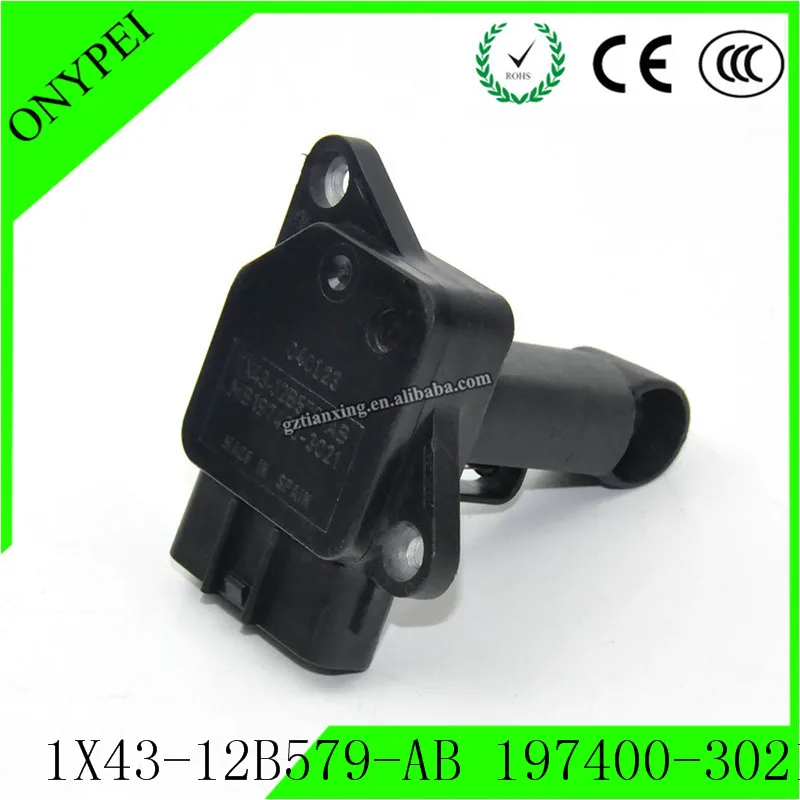 Датчик массового расхода воздуха 1X43-12B579-AB 197400-3021 для Land Rover LR2 LR3 Jaguar XJ8 XJR 1X4312B579AB