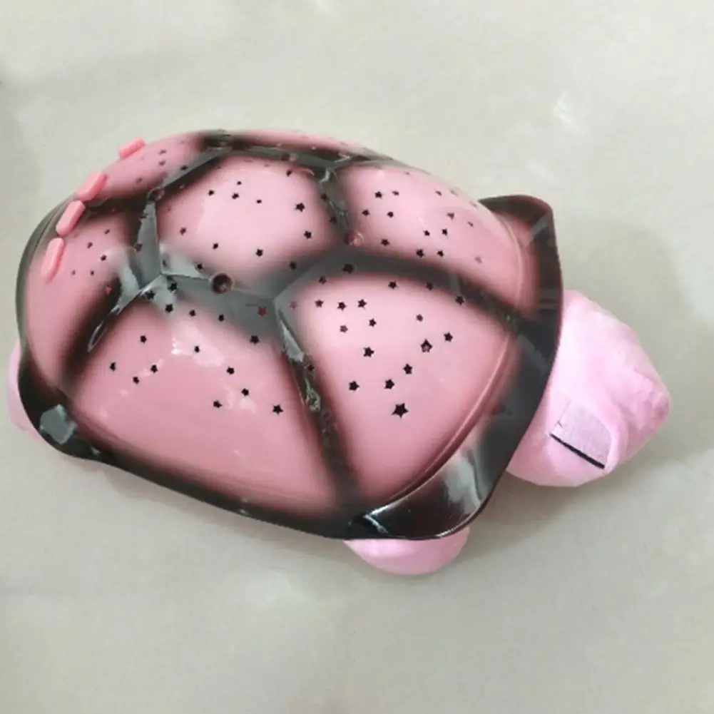 Светодиодный ночник с изображением черепахи Питание от аккумулятора для детей