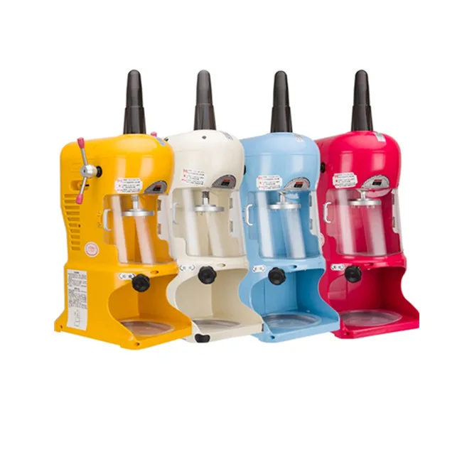 

New Snow Cone High Quality Ice Shaver Planer Machine Maker Ice Crusher