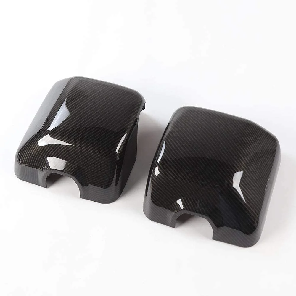 2 Шт. Декоративное покрытие для заднего вида зеркала с защитной стикером для Jeep Wrangler JL JLU 2018 2019 2020.