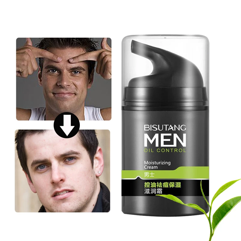 

Brand Men's Facial Cream Skin Care Transparent Hyaluronic Acid Moisturizing Oil Control Whitening Anti Wrinkle Face Cream 50g
