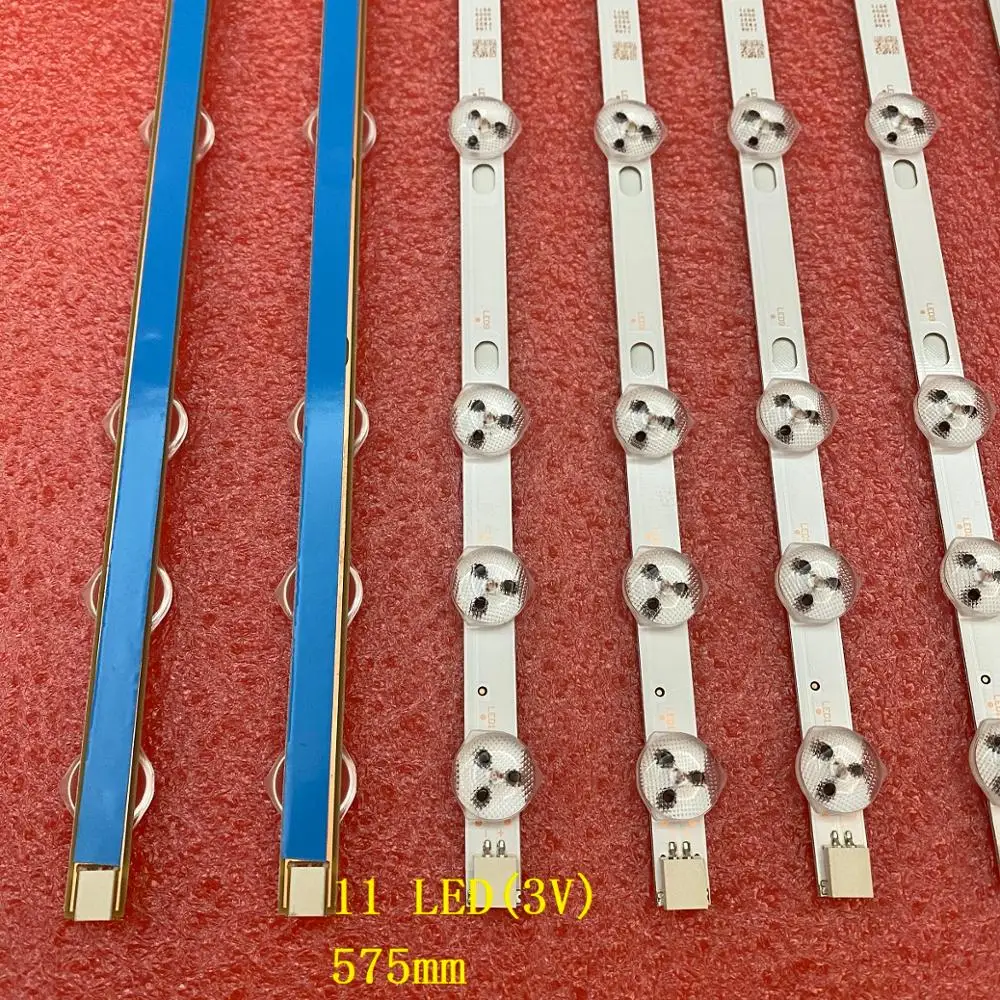 Фото Светодиодная лента для LG Sharp 32D1334DB LC32LD145K VES315WNDL-01 32HA5000 VESTEL, 10 шт./лот, 11LED, для 17DLB32NER1 32 NDV, VES315WNDS-2D-R02 №5