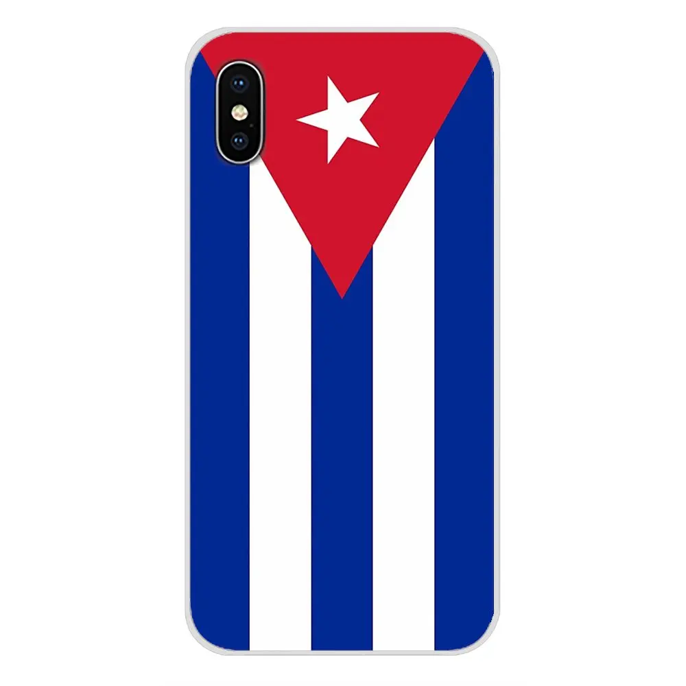 Аксессуары с кубинским флагом Кубы чехлы для телефонов Samsung Galaxy S2 S3 S4 S5 Mini S6 S7 Edge S8