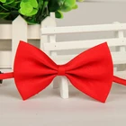 2 шт. регулируемый, для собак, кошек галстук-бабочка для животных с галстуком-бабочкой щенок галстук однотонные Цвета домашних животных; Милые аксессуары поставок