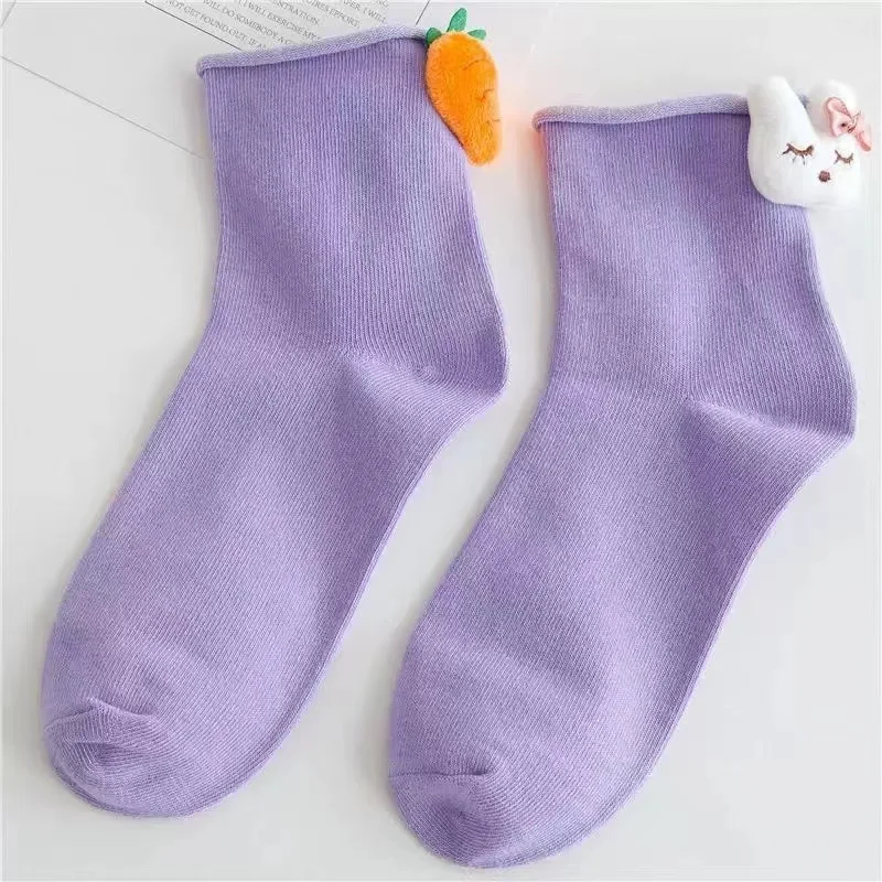 Японские Женские бриджи в стиле &quotЛолита&quot милые носки с кроличьими ушками